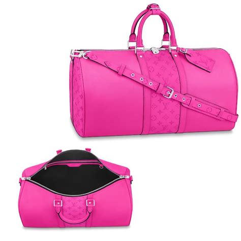 pink lv duffle bag|louis vuitton duffle bag suitcase.